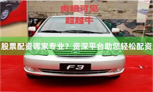 股票配资哪家专业?资深平台助您轻松配资