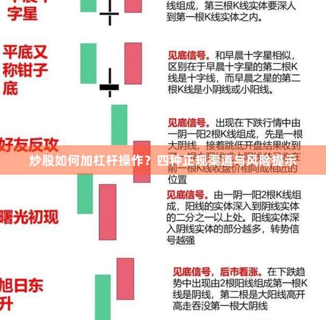 炒股如何加杠杆操作？四种正规渠道与风险提示